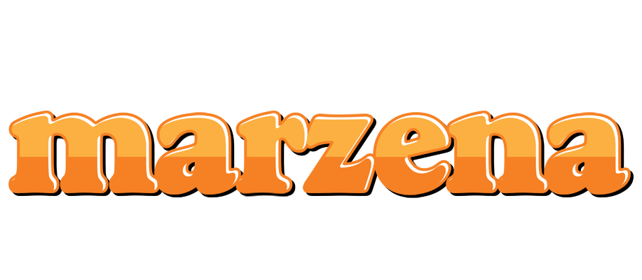 Marzena orange logo