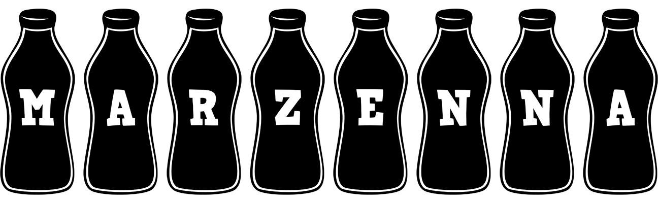 Marzenna bottle logo