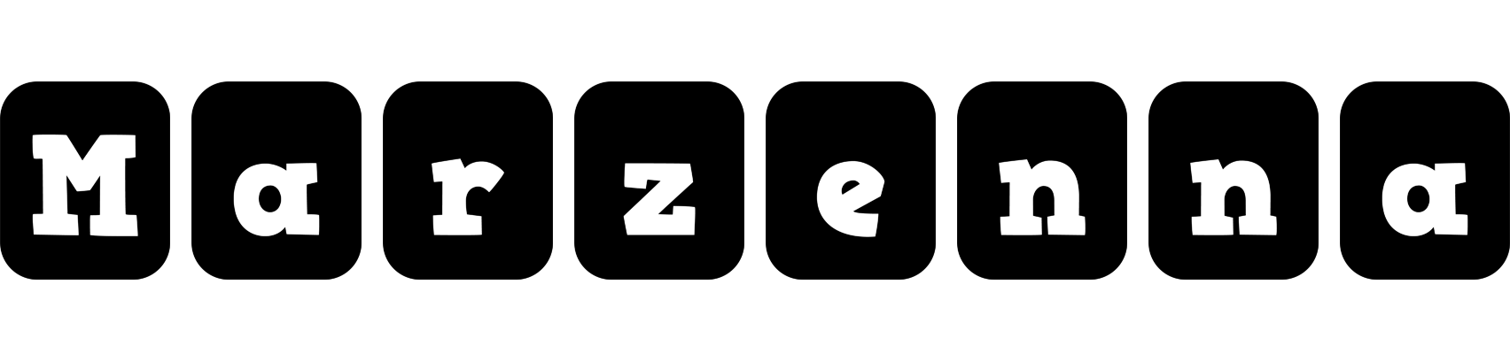Marzenna box logo