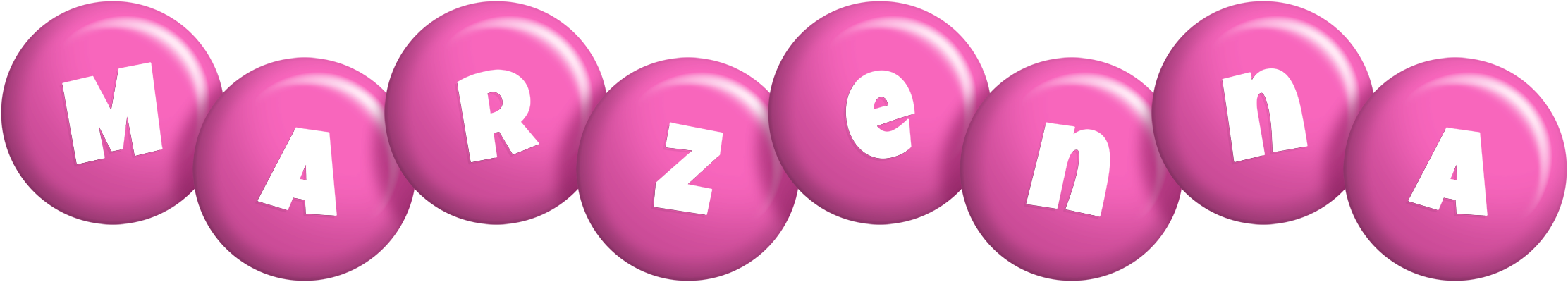 Marzenna candy-pink logo