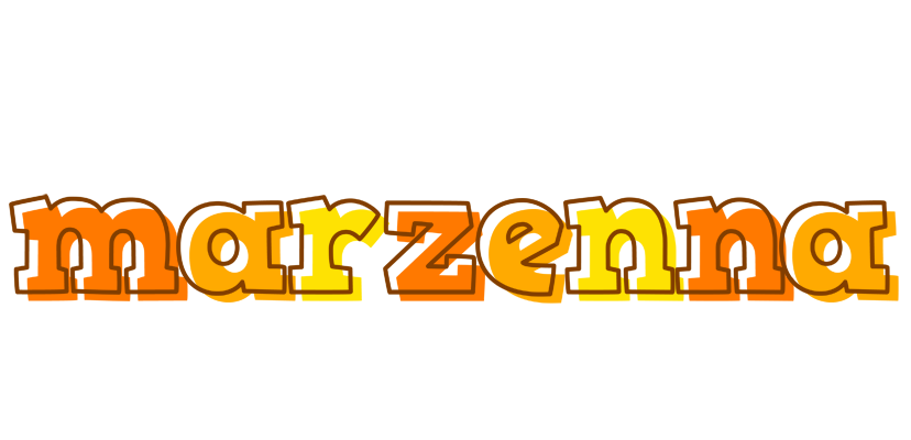 Marzenna desert logo