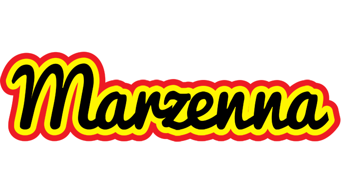 Marzenna flaming logo