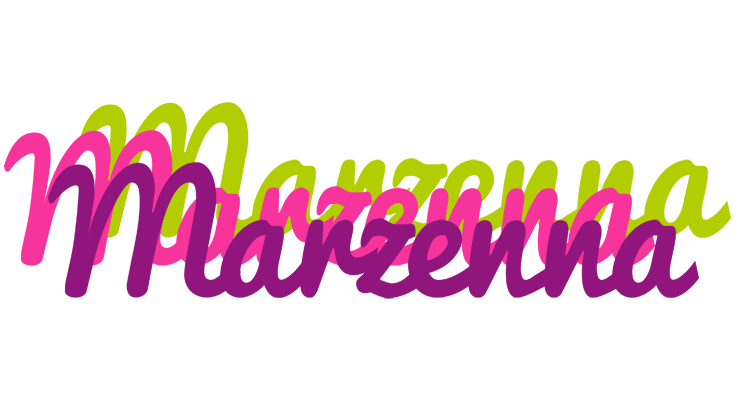 Marzenna flowers logo