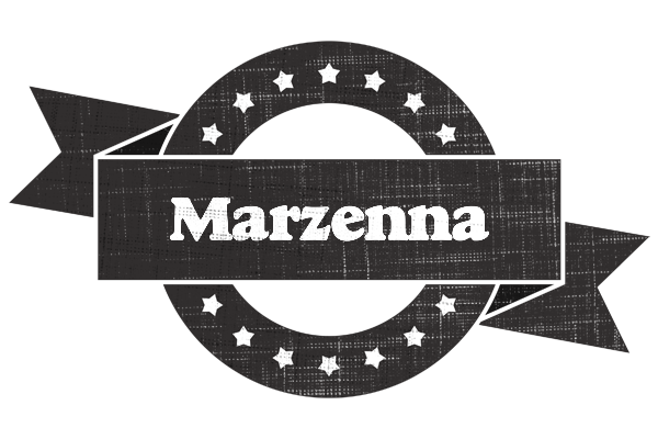 Marzenna grunge logo