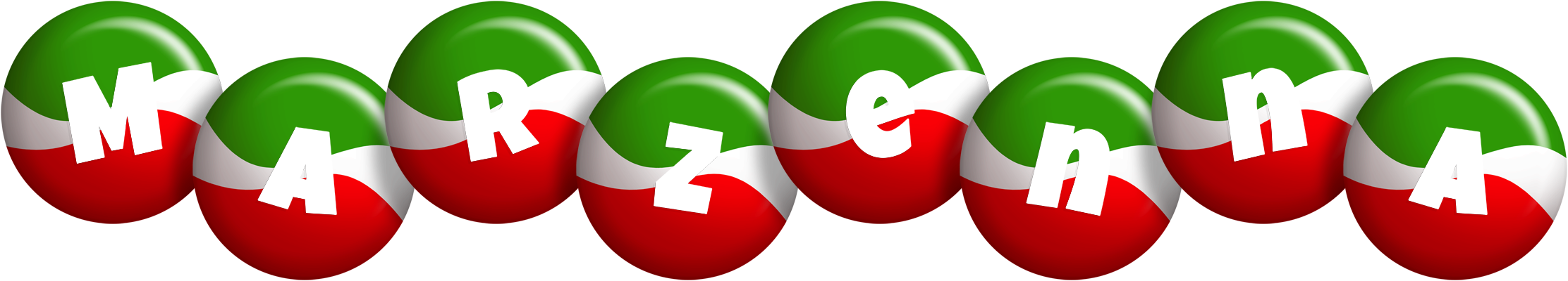 Marzenna italy logo