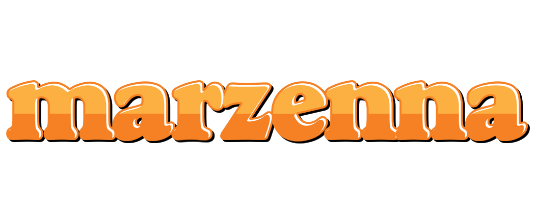Marzenna orange logo