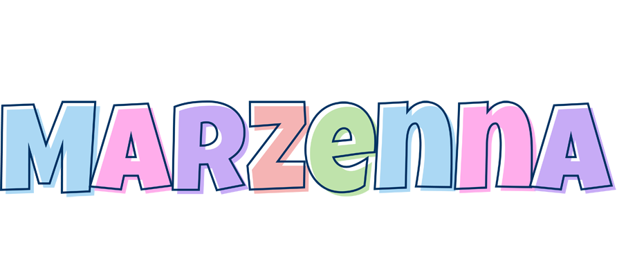 Marzenna pastel logo
