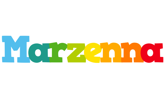 Marzenna rainbows logo