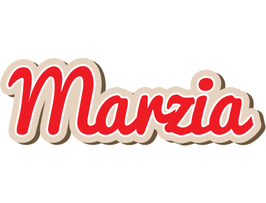 Marzia chocolate logo