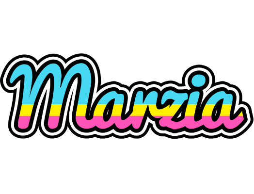 Marzia circus logo