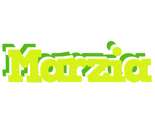 Marzia citrus logo