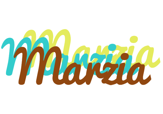 Marzia cupcake logo