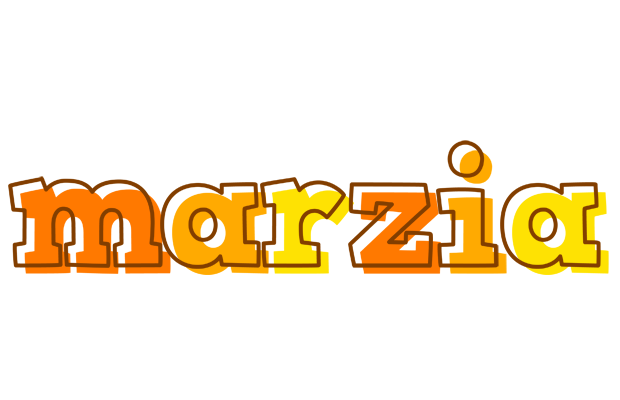 Marzia desert logo