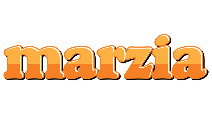 Marzia orange logo