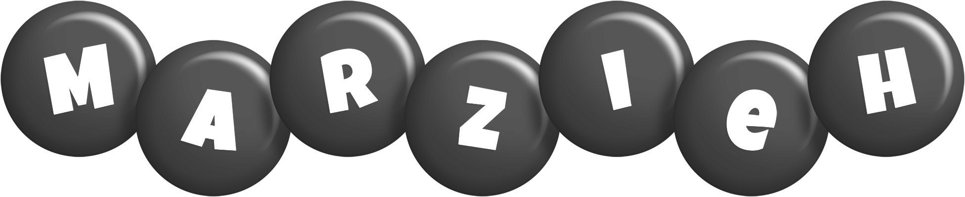 Marzieh candy-black logo