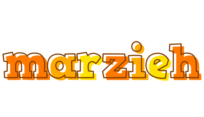 Marzieh desert logo