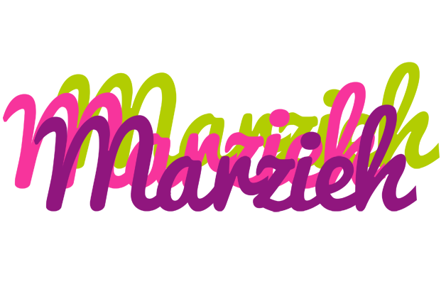 Marzieh flowers logo