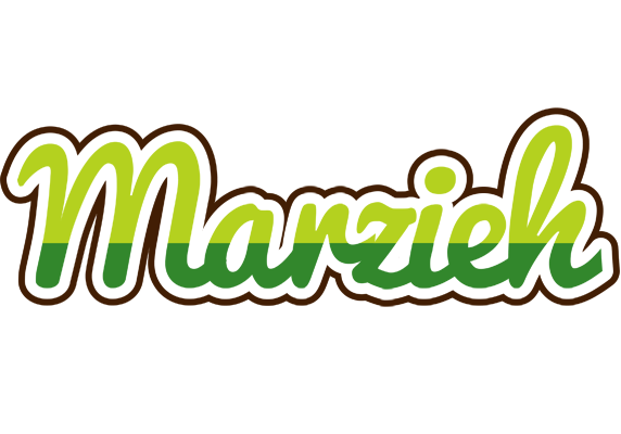 Marzieh golfing logo