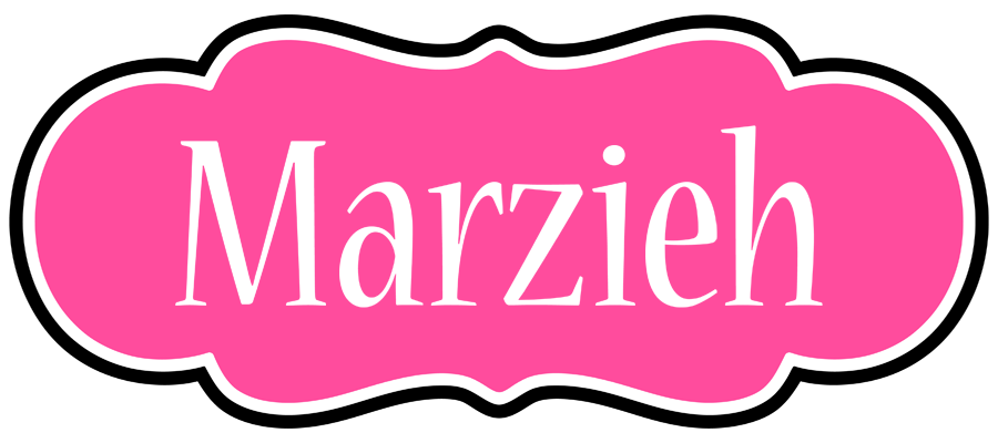Marzieh invitation logo