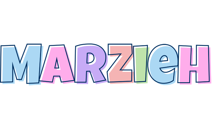 Marzieh pastel logo