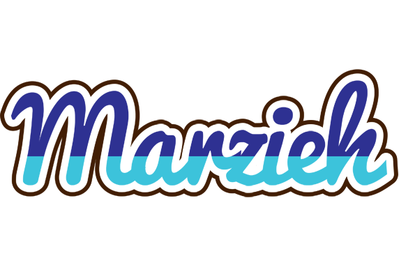 Marzieh raining logo