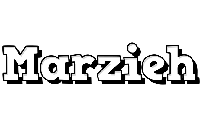 Marzieh snowing logo