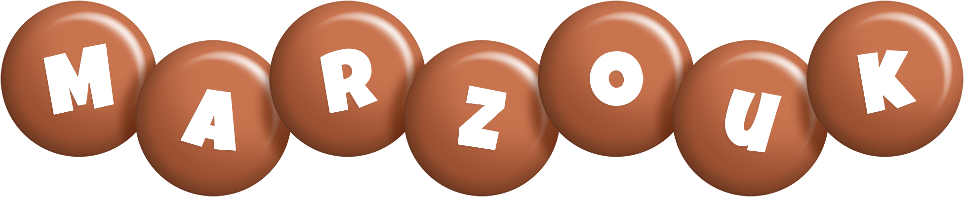 Marzouk candy-brown logo