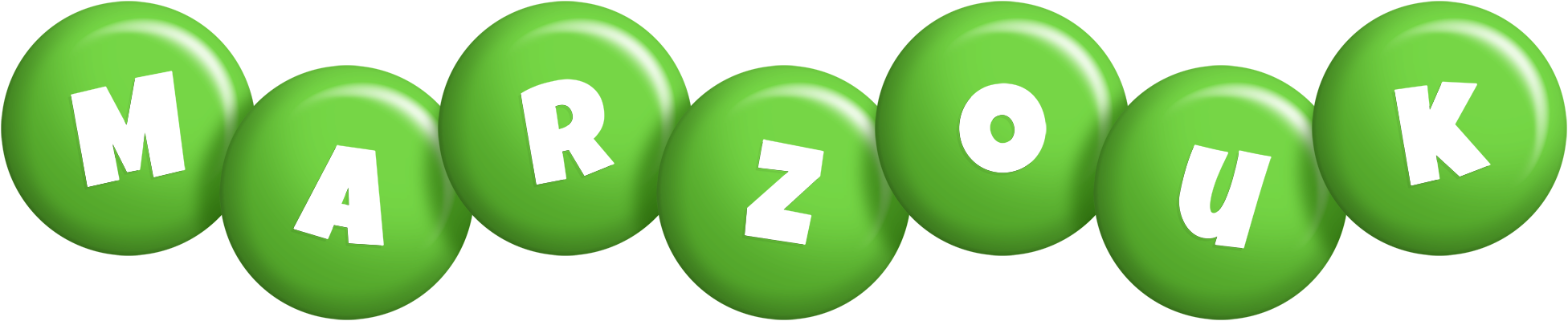Marzouk candy-green logo