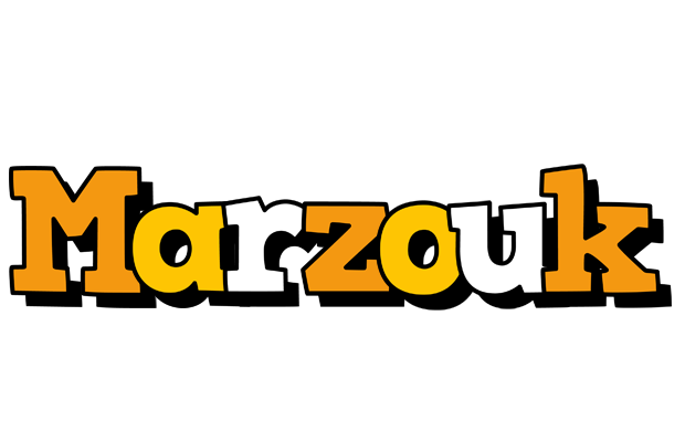 Marzouk cartoon logo