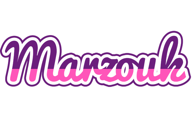 Marzouk cheerful logo
