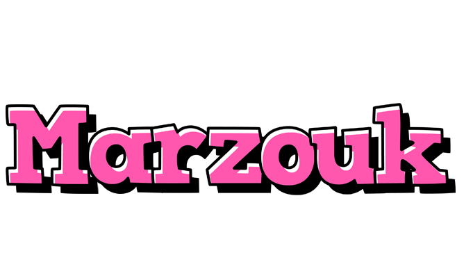 Marzouk girlish logo