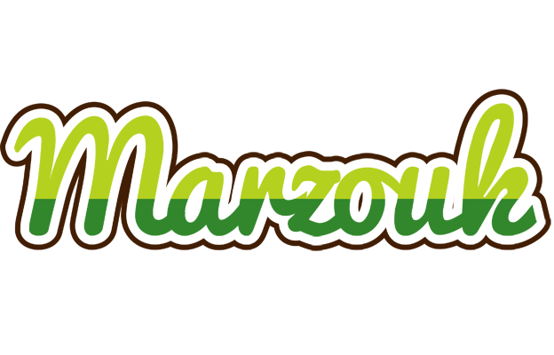Marzouk golfing logo