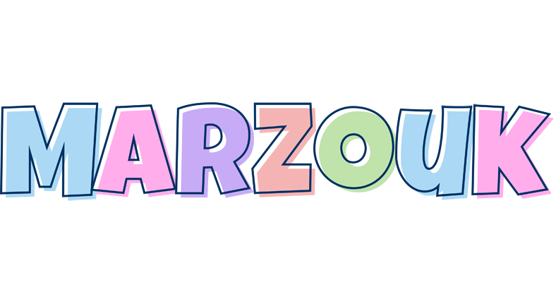 Marzouk pastel logo