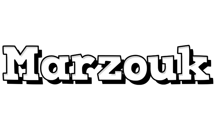 Marzouk snowing logo