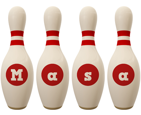 Masa bowling-pin logo