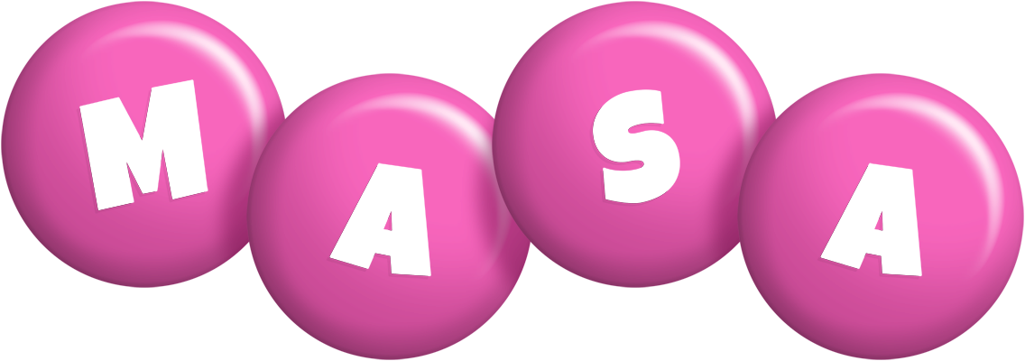 Masa candy-pink logo