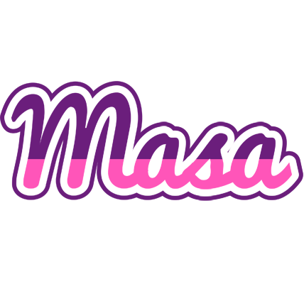 Masa cheerful logo