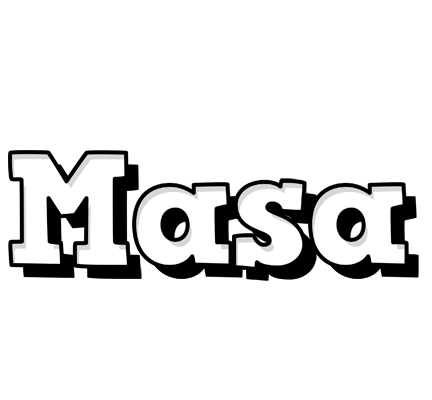 Masa snowing logo