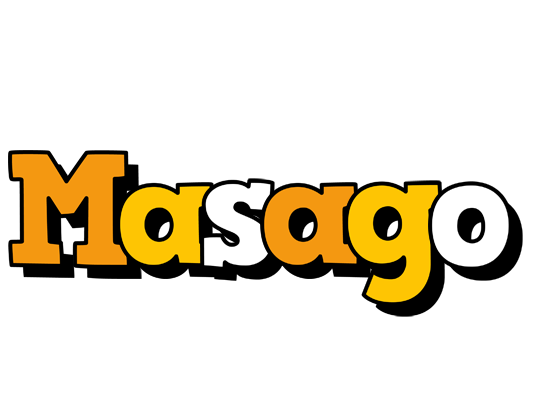 Masago cartoon logo