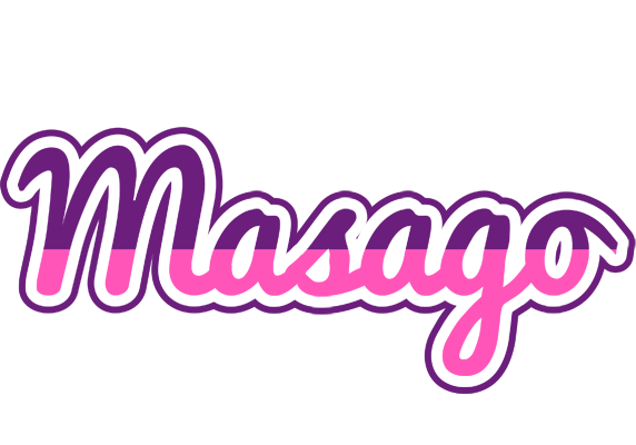 Masago cheerful logo