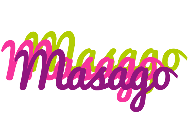 Masago flowers logo