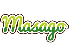 Masago golfing logo