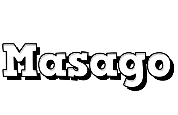 Masago snowing logo