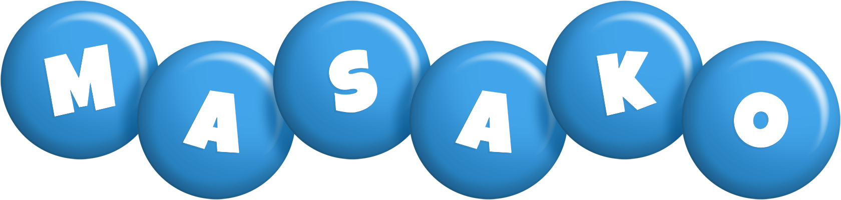Masako candy-blue logo