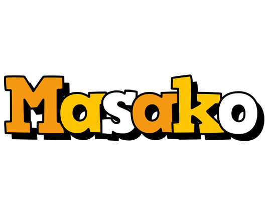 Masako cartoon logo