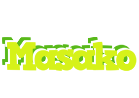 Masako citrus logo