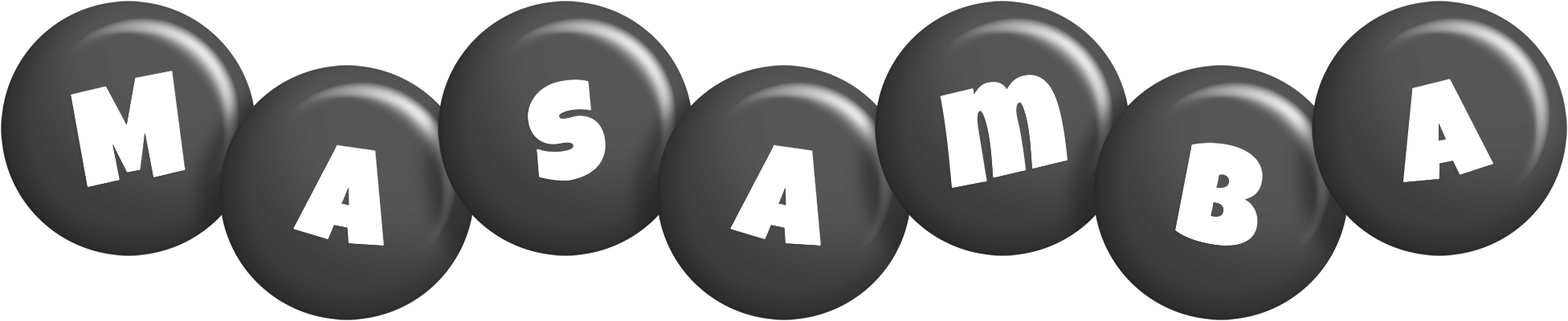 Masamba candy-black logo