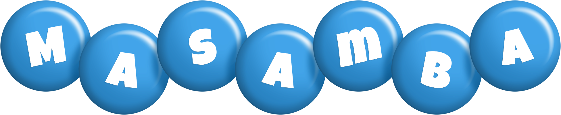 Masamba candy-blue logo