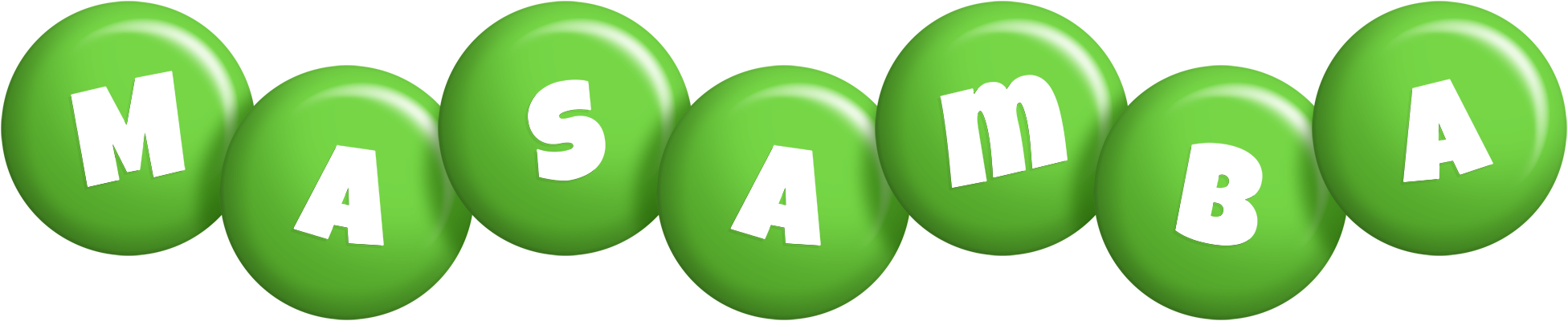 Masamba candy-green logo