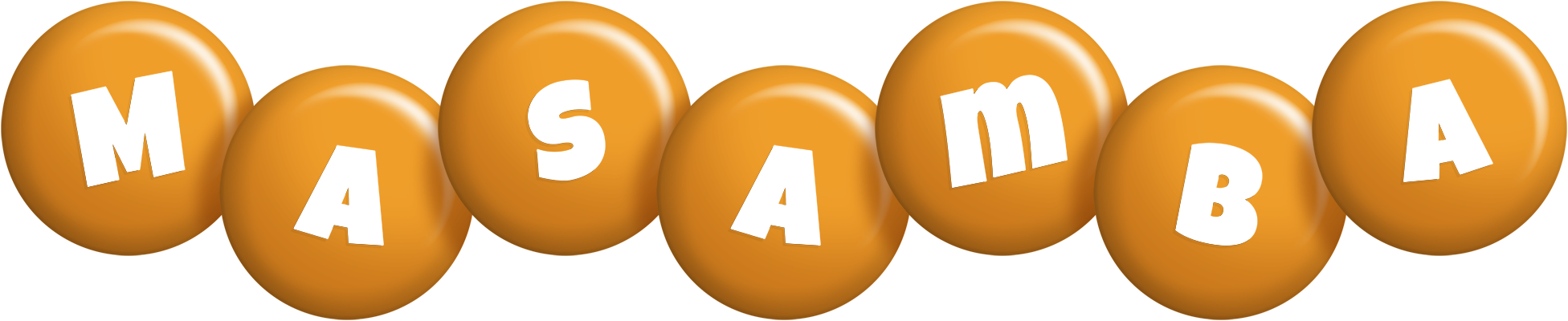 Masamba candy-orange logo